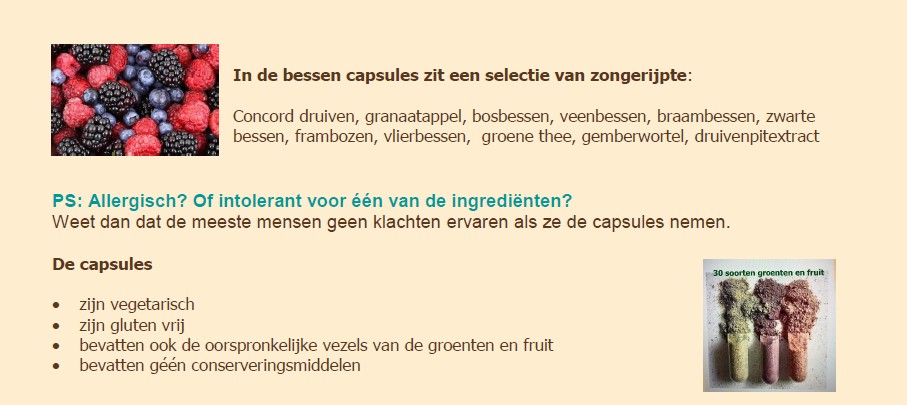 alergisch of intolerant... dit kunnen de meesten wel eten