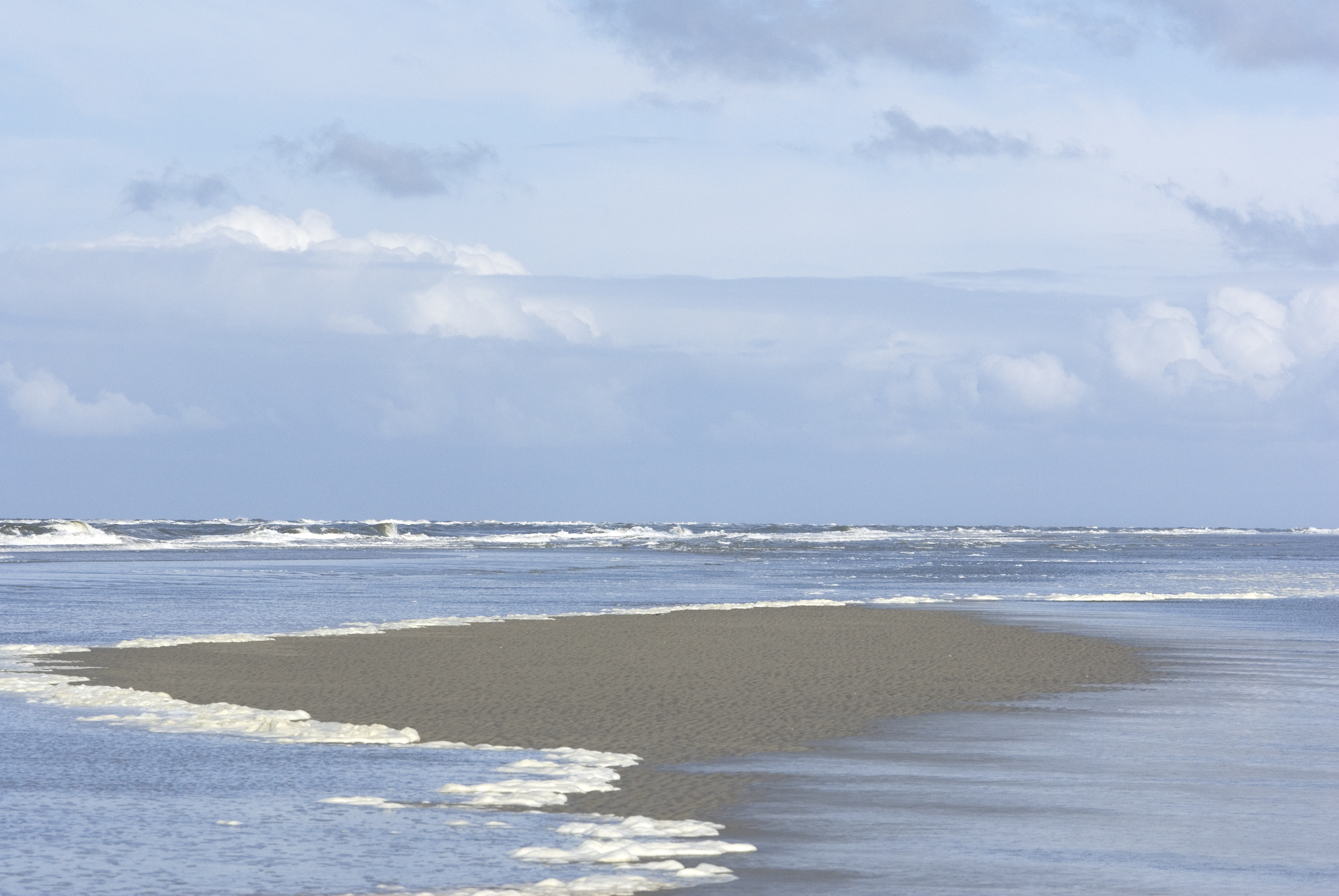 jezelf opladen aan zee